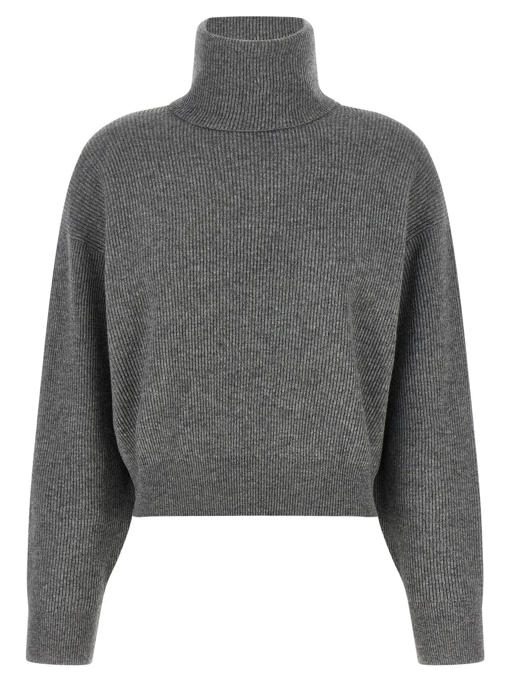 Brunello Cucinelli Gray Virgin Wool Cardigan