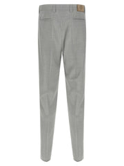 Brunello Cucinelli Gray Virgin Wool Dress Pants