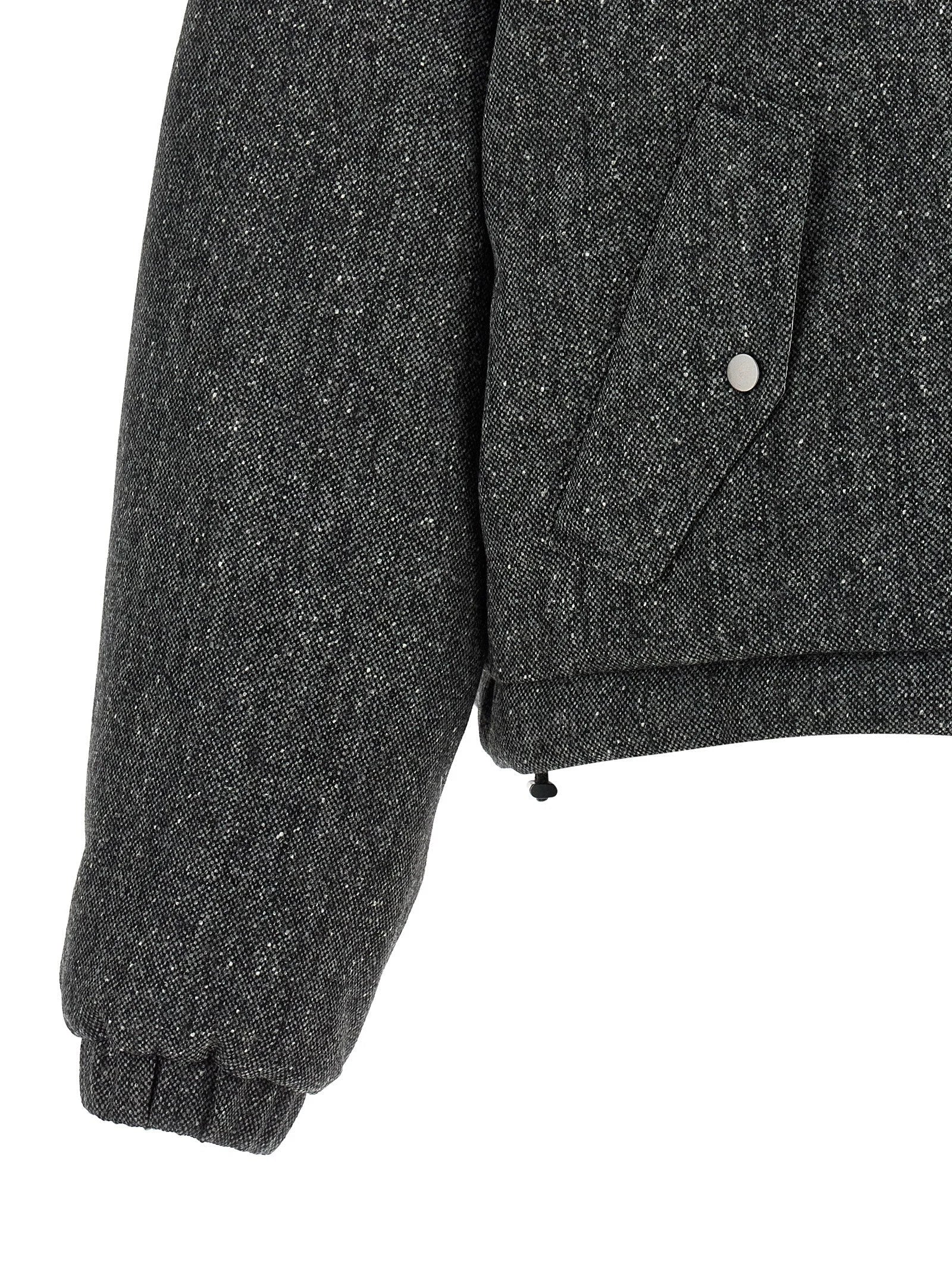 Brunello Cucinelli Gray Virgin Wool Jacket