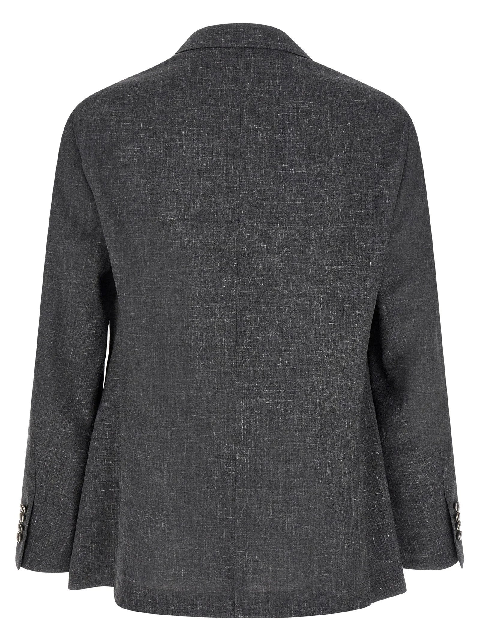 Brunello Cucinelli Gray Wool Blazer
