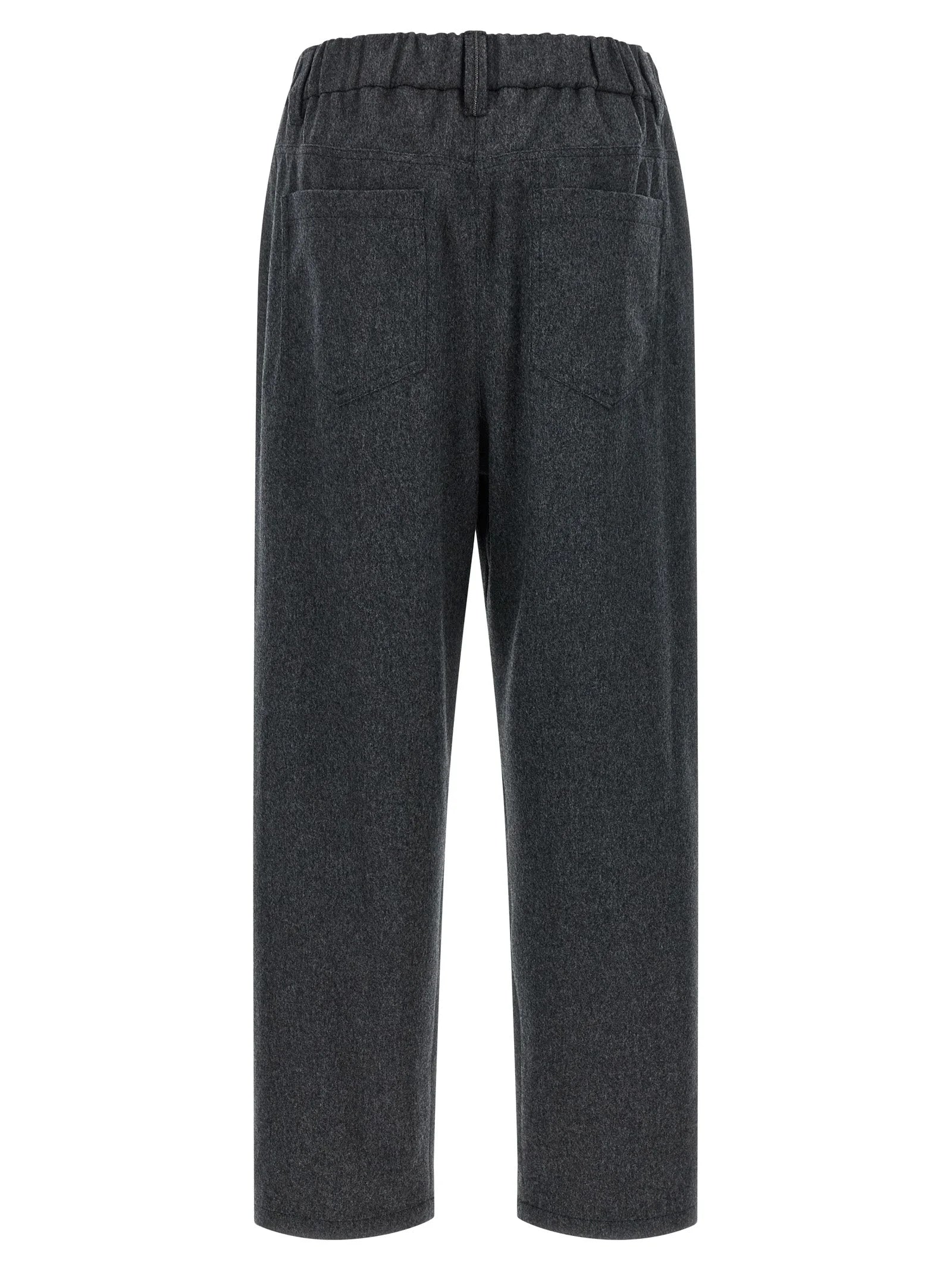 Brunello Cucinelli Gray Wool Pants