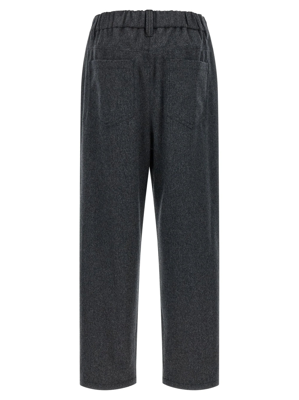 Brunello Cucinelli Gray Wool Pants