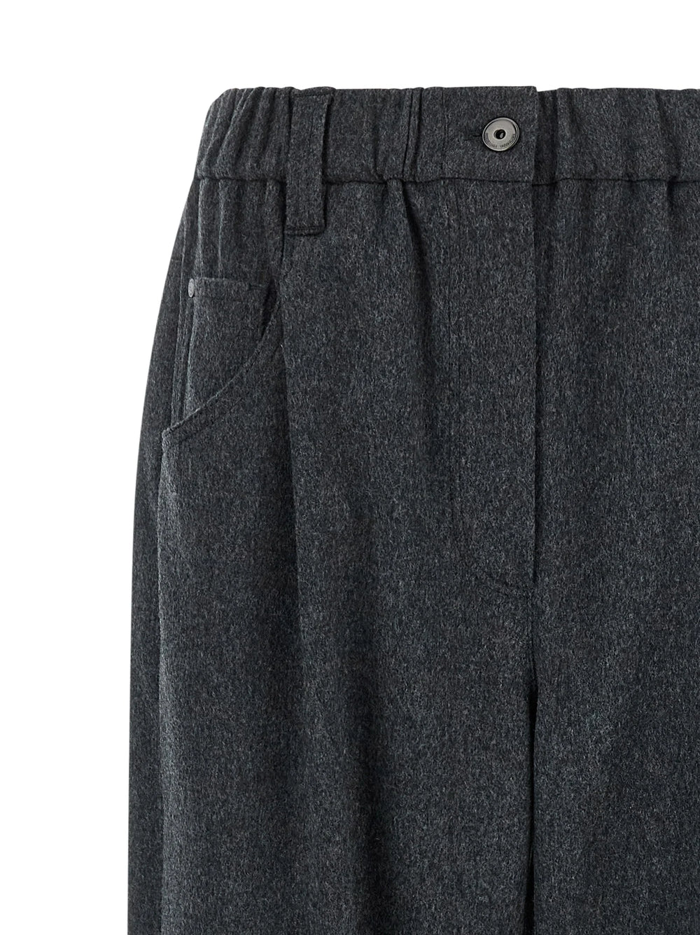 Brunello Cucinelli Gray Wool Pants