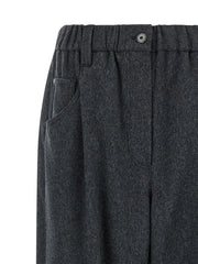 Brunello Cucinelli Gray Wool Pants