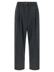 Brunello Cucinelli Gray Wool Pants