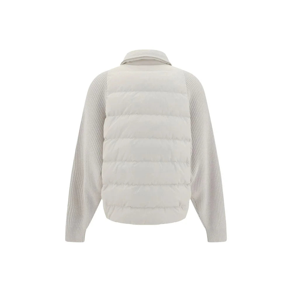 Brunello Cucinelli Jacket with iconic jewelry details - IT44 | L - Puffer Jackets