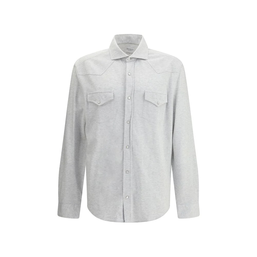 Brunello Cucinelli Knit Shirt - M