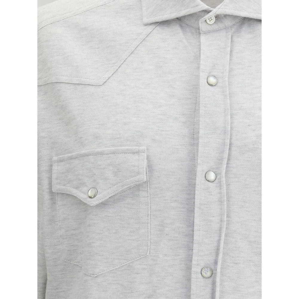 Brunello Cucinelli Knit Shirt - M