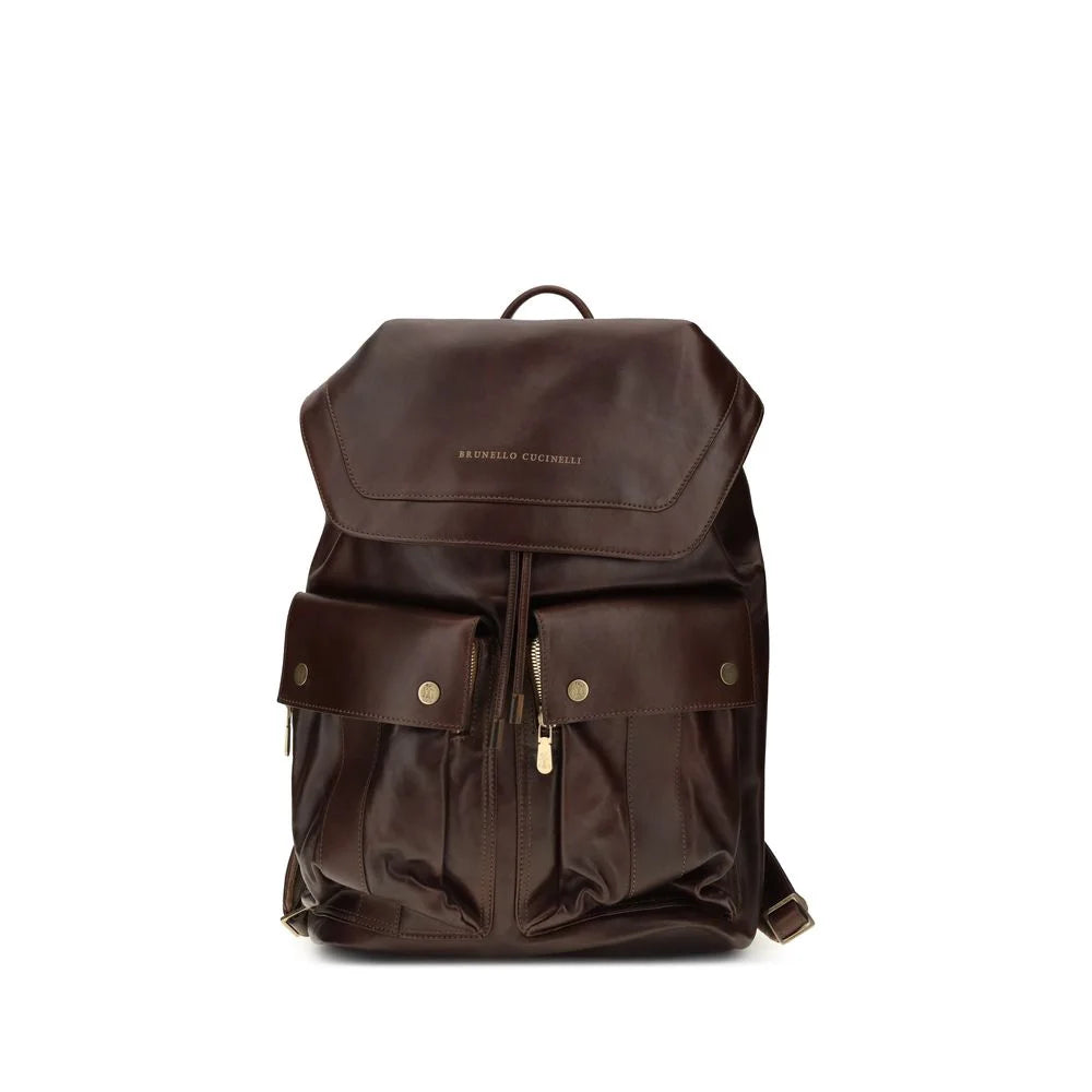 Brunello Cucinelli Leather Backpack