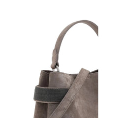Brunello Cucinelli Leather Handbag - Shoulder Bags