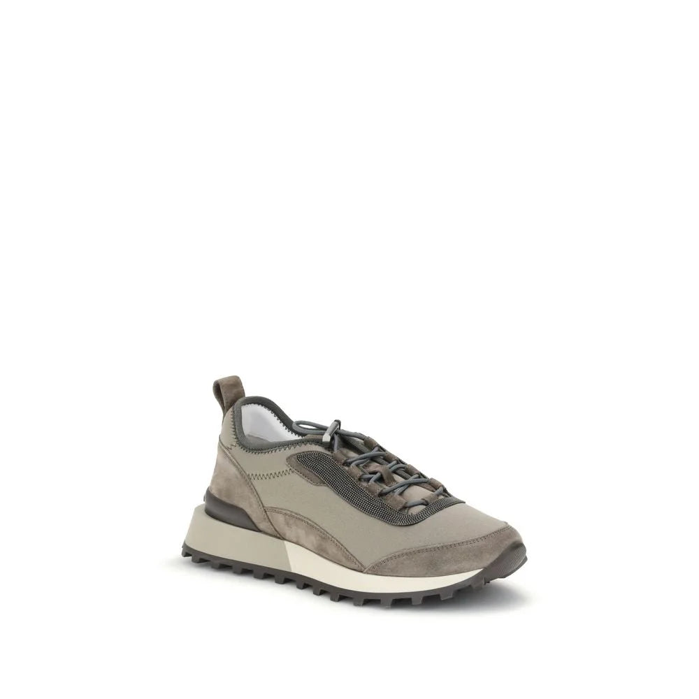 Brunello Cucinelli Leather Sneakers - Sneakers
