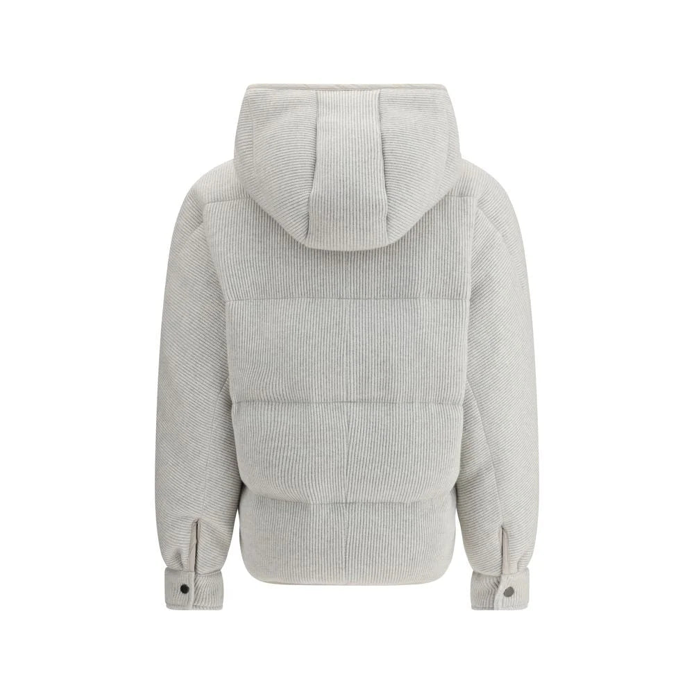Brunello Cucinelli Lurex Down Jacket - IT42 | L - Puffer Jackets