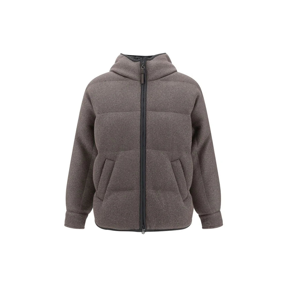 Brunello Cucinelli Lurex Down Jacket - IT44 | L