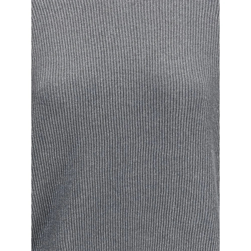 Brunello Cucinelli Lurex Sweater - L - Sweaters