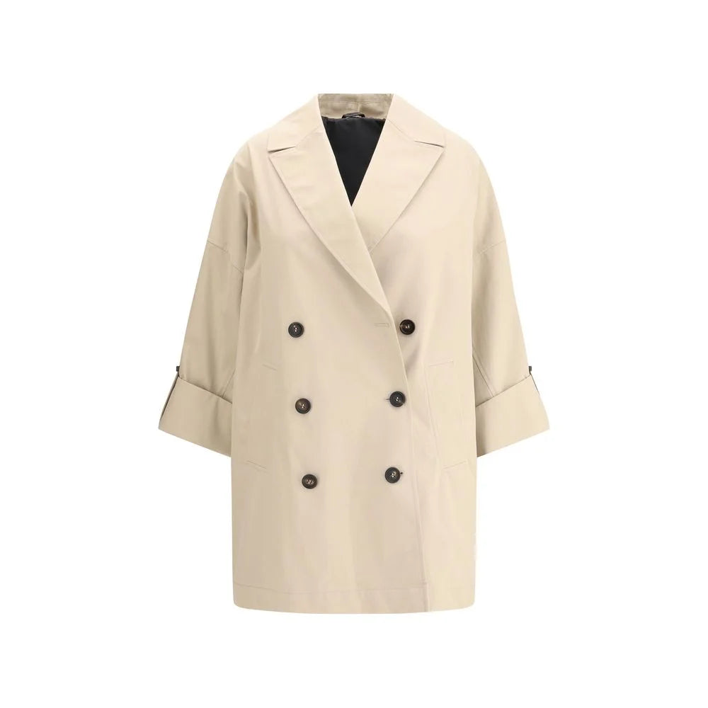 Brunello Cucinelli Midi Trench Coat