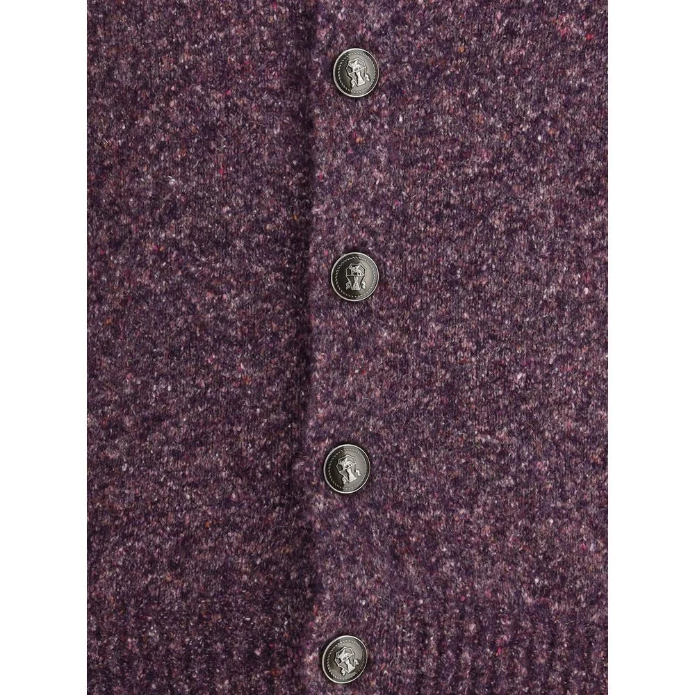 Brunello Cucinelli Multicolor Alpaca Vicugna Pacos Cardigan