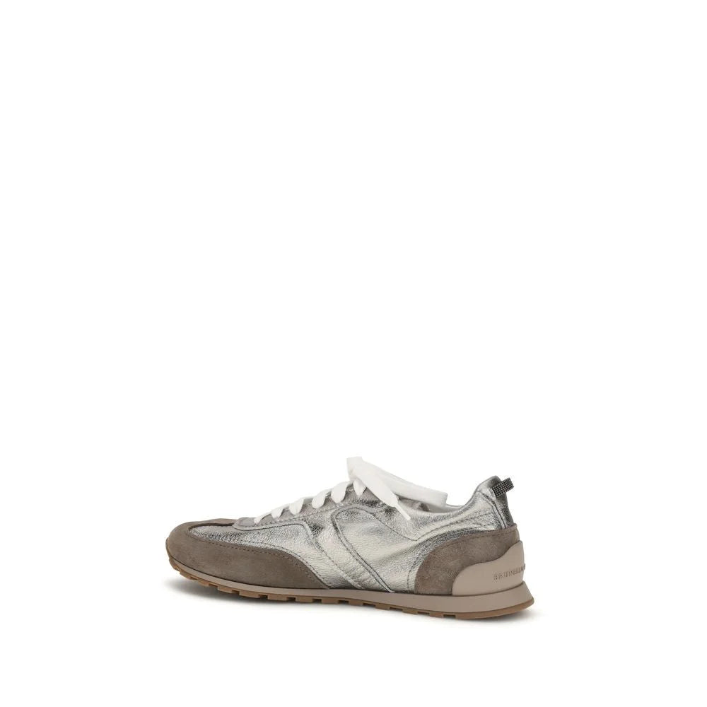 Brunello Cucinelli Multicolor Kalfsleer Bos Taurus Atletische Sneakers