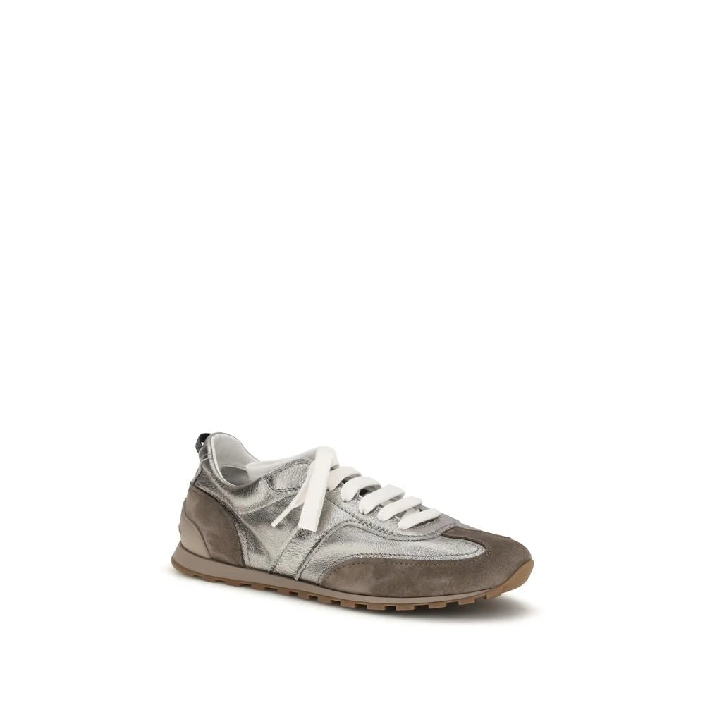 Brunello Cucinelli Multicolor Kalfsleer Bos Taurus Atletische Sneakers