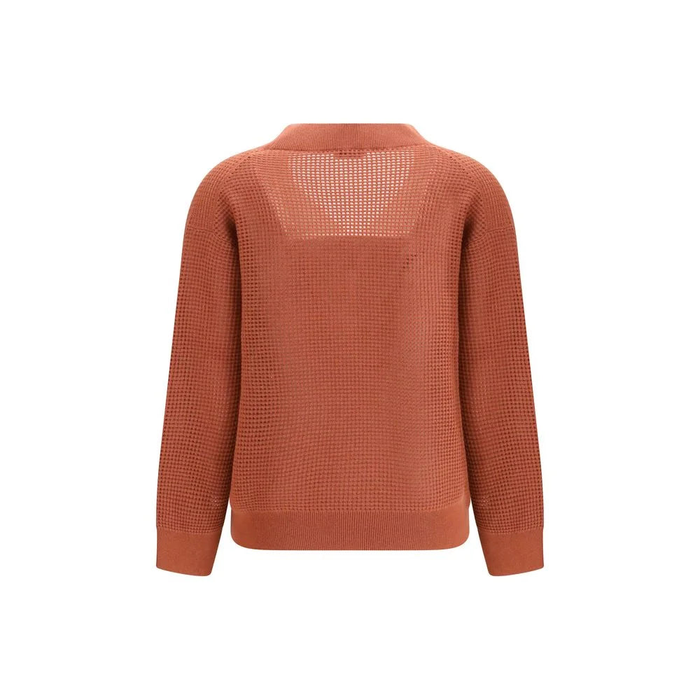 Camisola de cachemir multicolor da Brunello Cucinelli - S