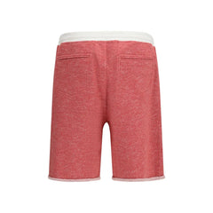 Brunello Cucinelli Multicolor Cotton Bermuda Shorts