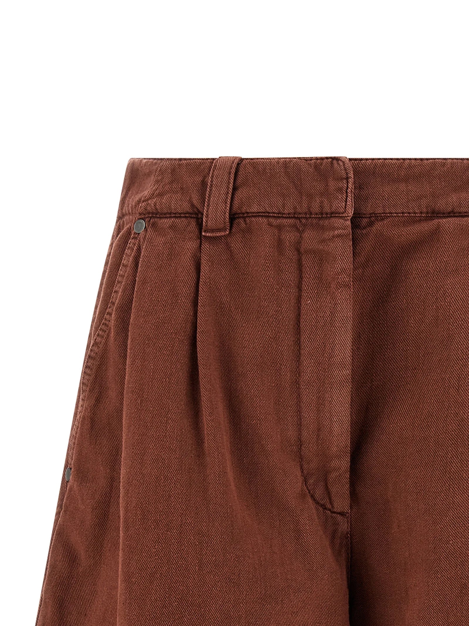 Brunello Cucinelli Multicolor Cotton Bermuda Shorts - IT42