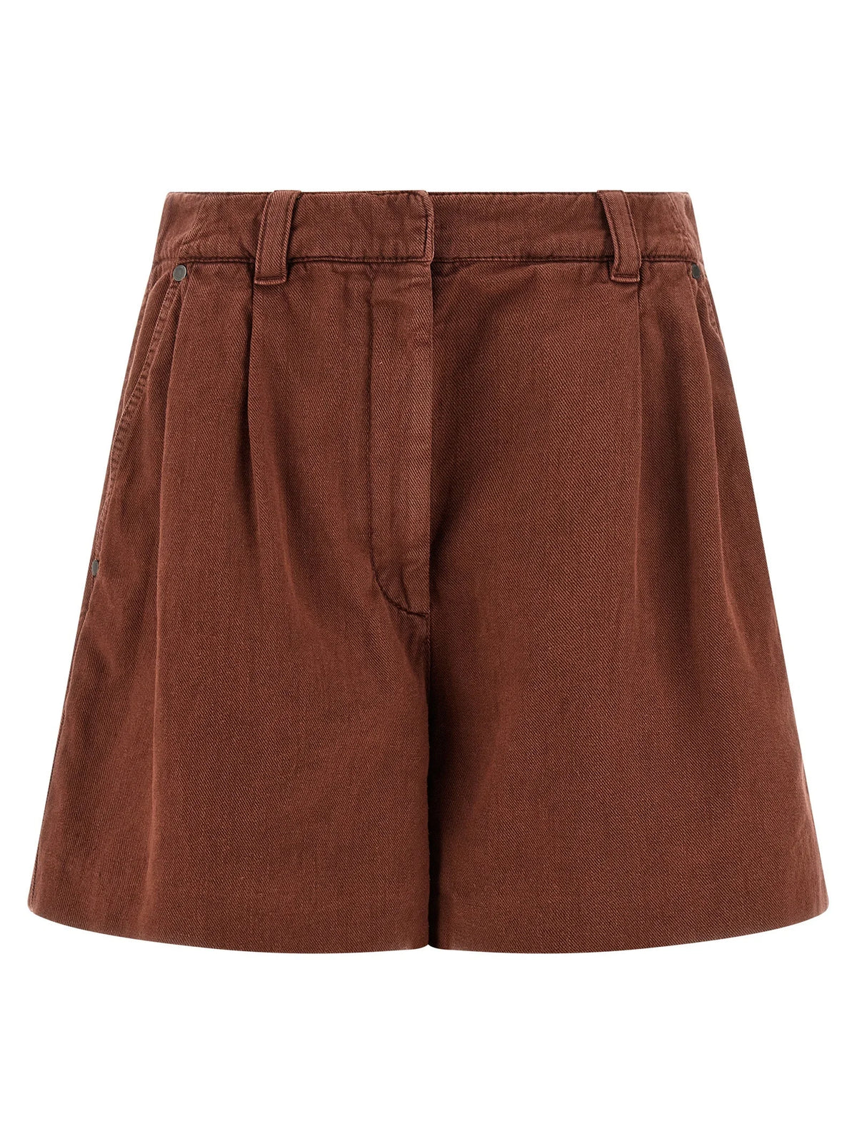 Brunello Cucinelli Multicolor Cotton Bermuda Shorts - IT42