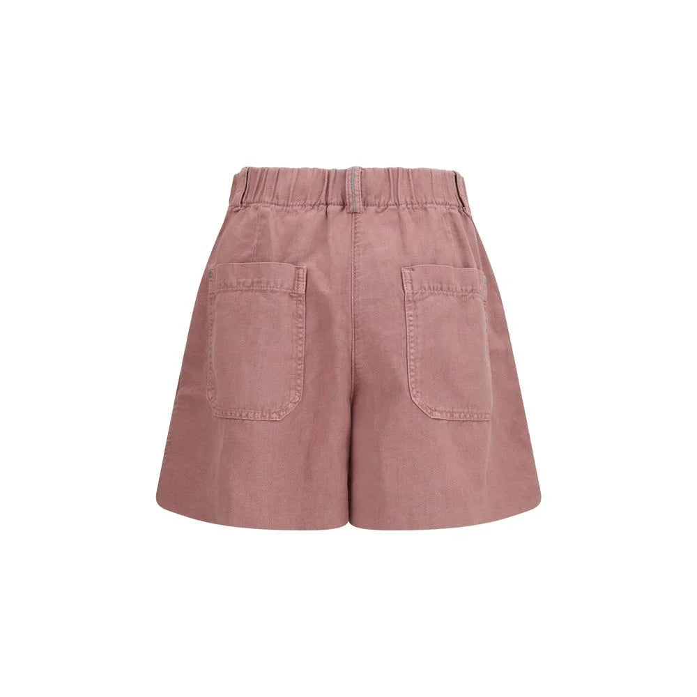 Brunello Cucinelli Multicolor Cotton Bermuda Shorts - IT42 | L