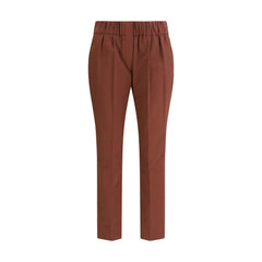 Brunello Cucinelli Multicolor Cotton Casual Pants