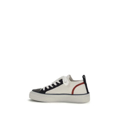 Brunello Cucinelli Multicolor Cotton Low Top Sneakers - EU38/US8