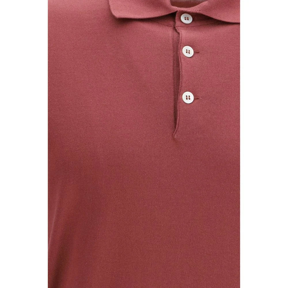 Brunello Cucinelli Multicolor Cotton Polo Shirt