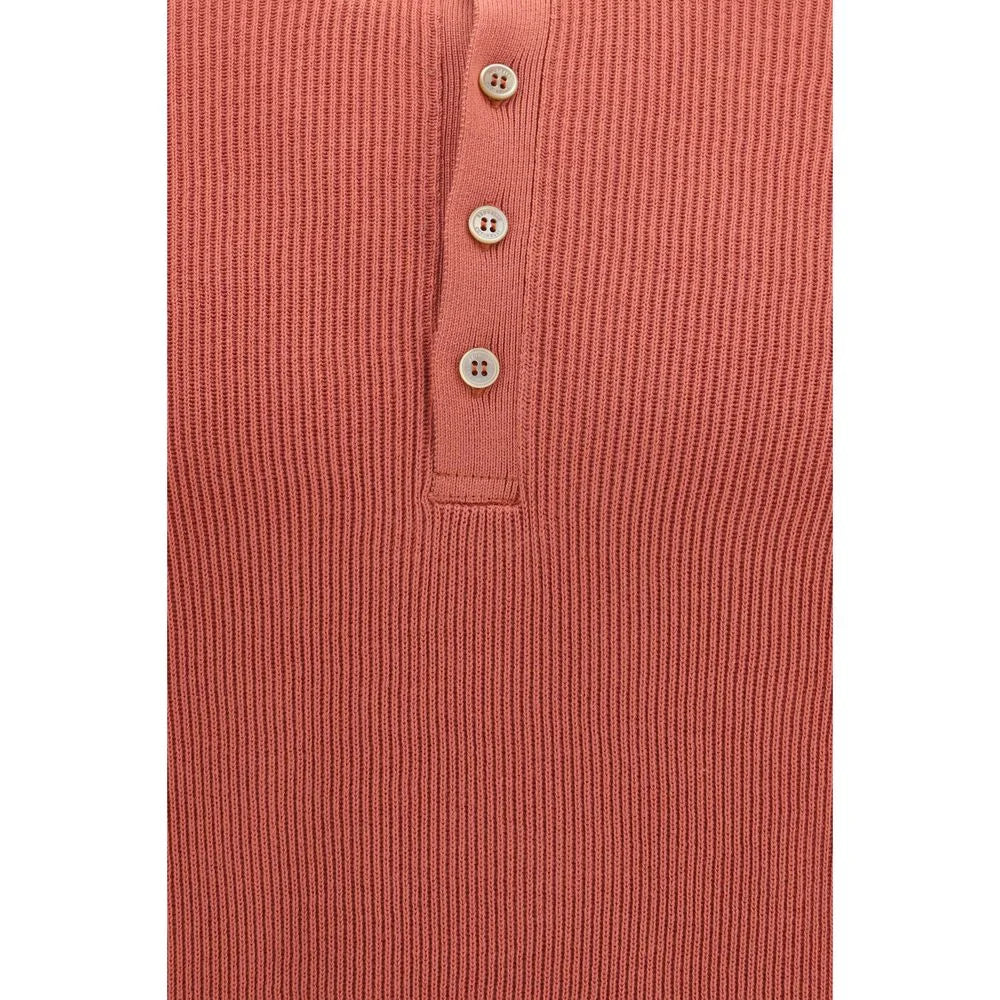 Brunello Cucinelli Multicolor Cotton Polo Shirt