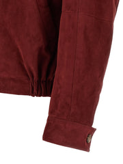 Brunello Cucinelli Multicolor Lamb Leather Leather Jacket - L