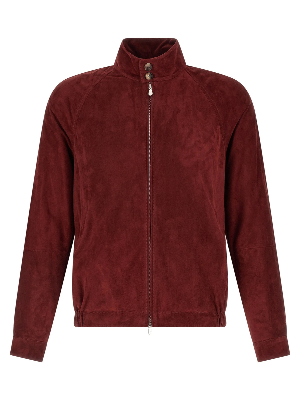 Brunello Cucinelli Multicolor Lamb Leather Leather Jacket - L