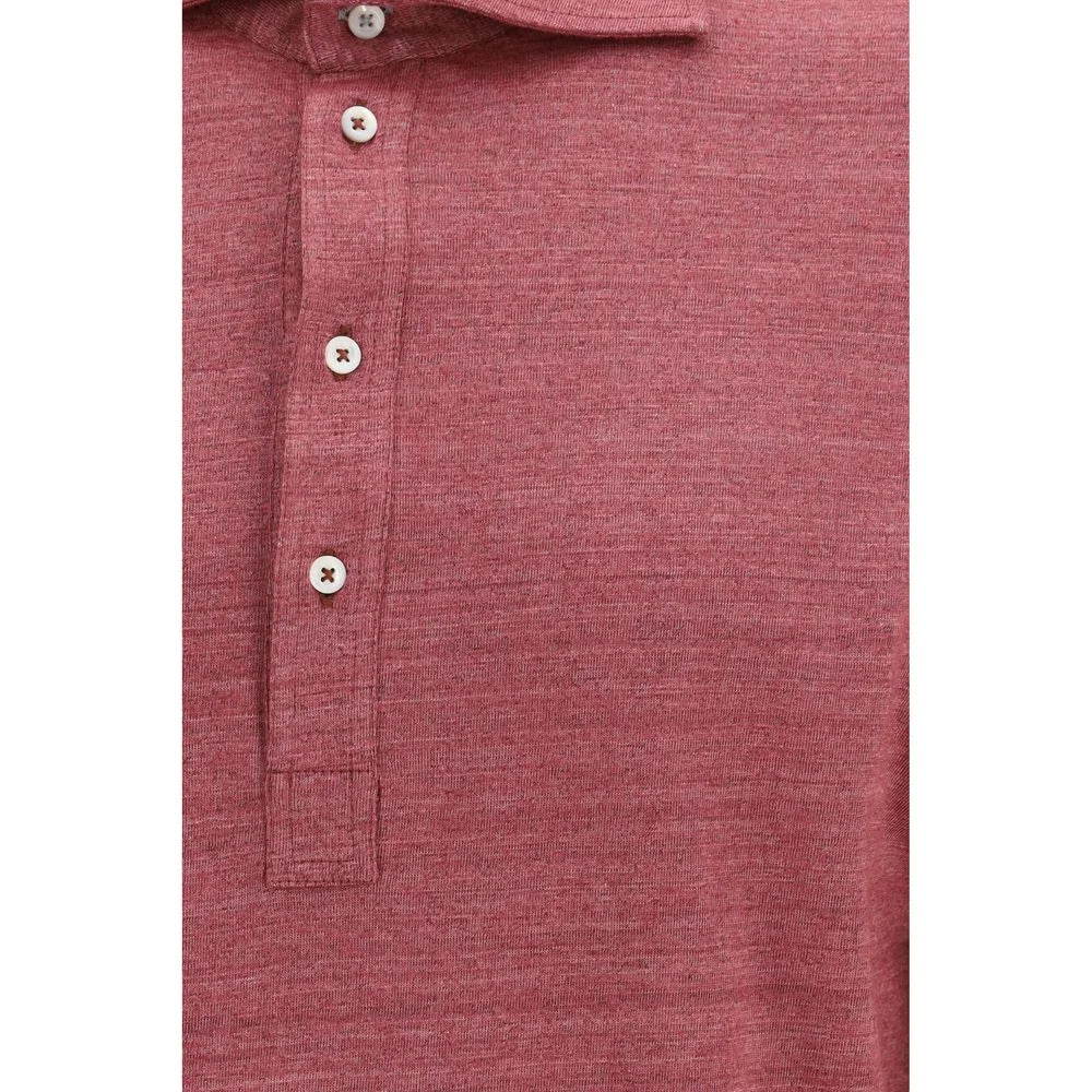 Polo Brunello Cucinelli Wielościenne Lniane