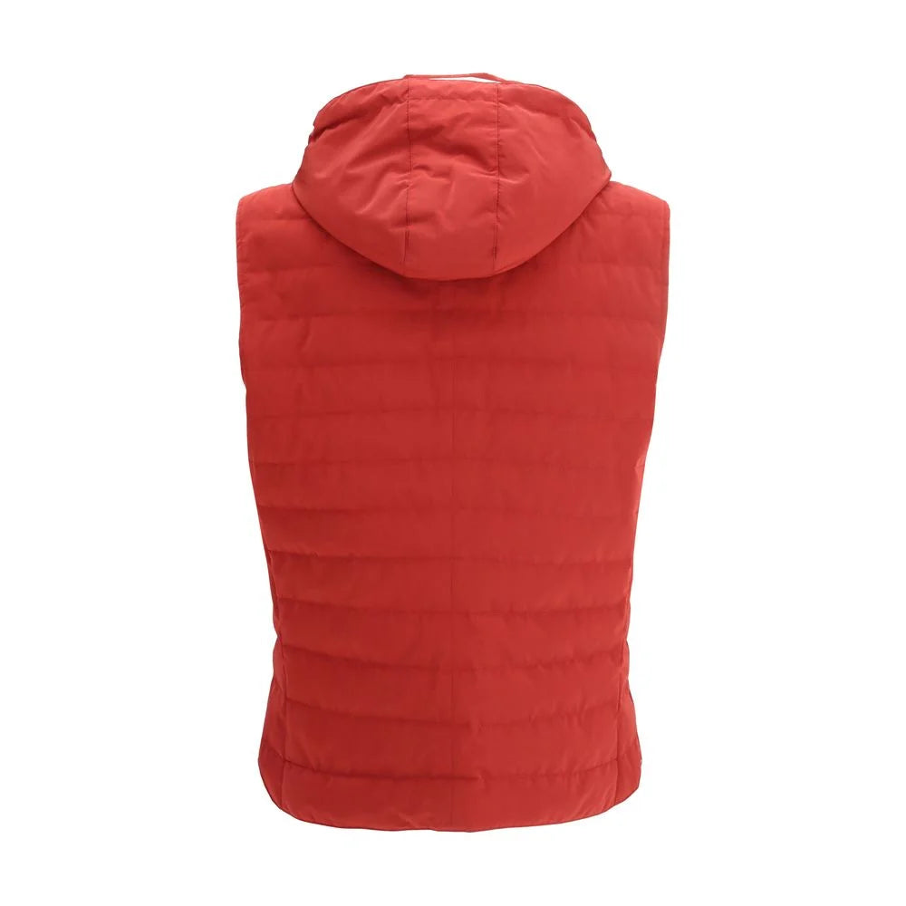 Brunello Cucinelli Multicolor Polyester Sleveless Jacket