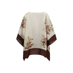 Brunello Cucinelli Multicolor Silk Blouse