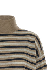 Brunello Cucinelli Multicolor Virgin Wool Cardigan