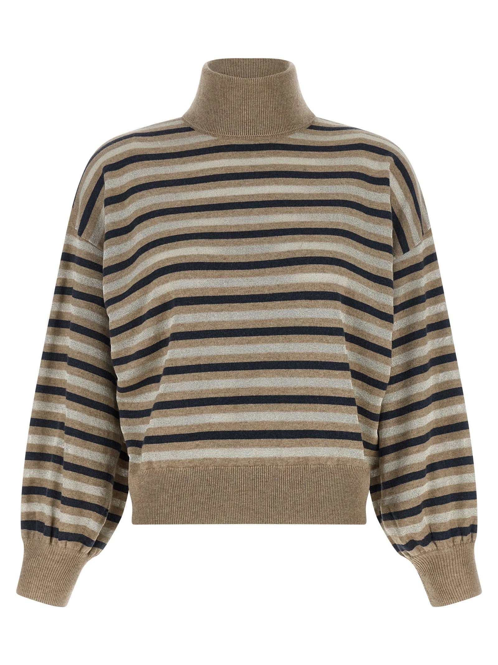 Brunello Cucinelli Multicolor Virgin Wool Cardigan
