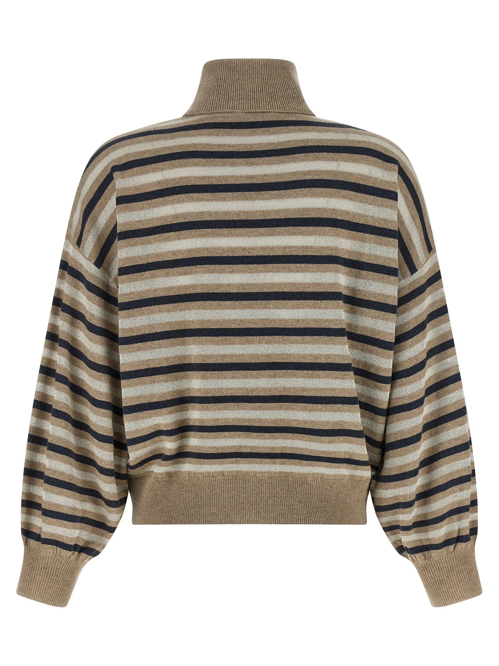 Brunello Cucinelli Multicolor Virgin Wool Cardigan