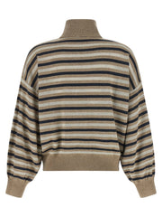 Brunello Cucinelli Multicolor Virgin Wool Cardigan