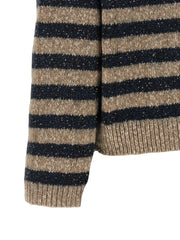 Brunello Cucinelli Multicolor Wool Cardigan