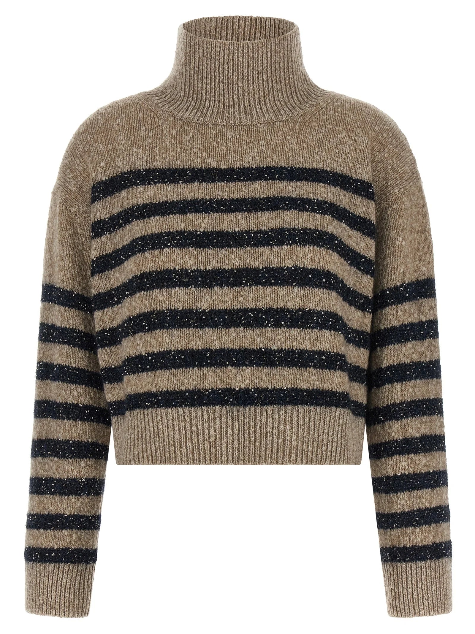 Brunello Cucinelli Multicolor Wool Cardigan