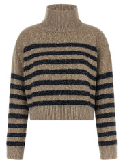 Brunello Cucinelli Multicolor Wool Cardigan