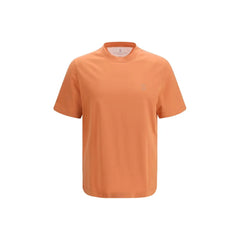 Brunello Cucinelli Orange Cotton T-Shirt