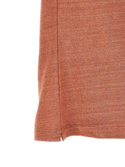 Brunello Cucinelli Orange Linen Polo Shirt