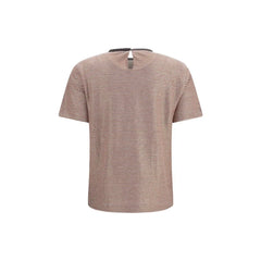 Brunello Cucinelli Orange Linen T-Shirt - XL
