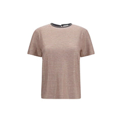 Brunello Cucinelli Orange Linen T-Shirt - XL