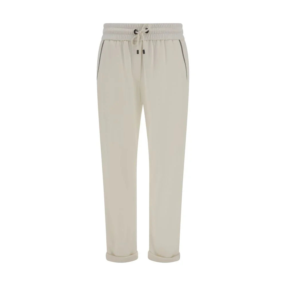 Brunello Cucinelli Pants with embellishments - L - Trousers