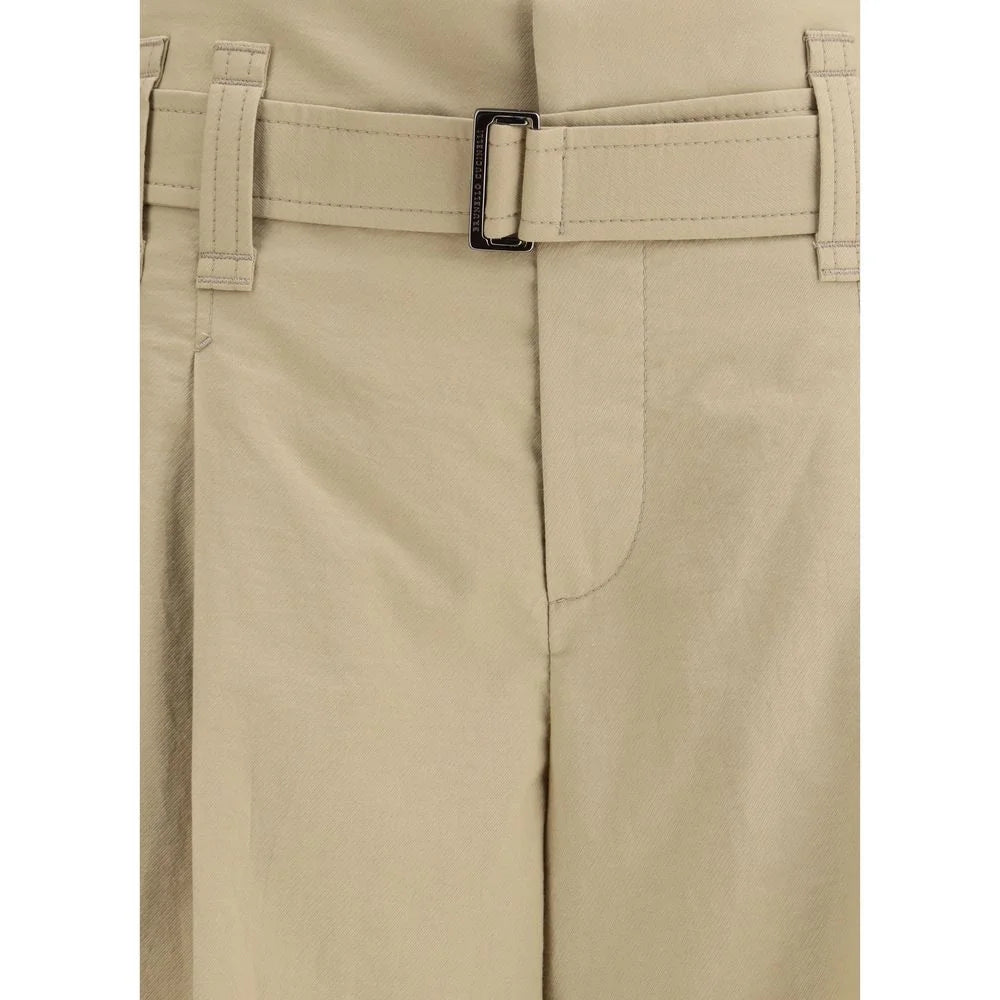 Brunello Cucinelli Pleated crop Pants - IT42 | L