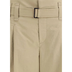 Brunello Cucinelli Pleated crop Pants - IT42 | L